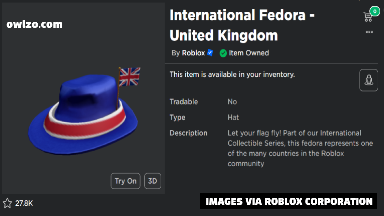 International Fedora - United Kingdom